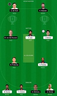 IND vs SA Dream11 Fantasy Tip #1 - 5th T20I.